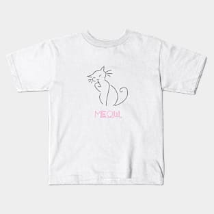 Meow. Kids T-Shirt